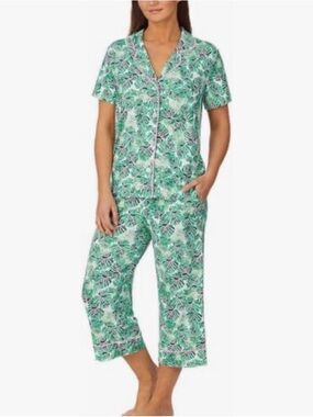 Room Service Green Palms Pajamas